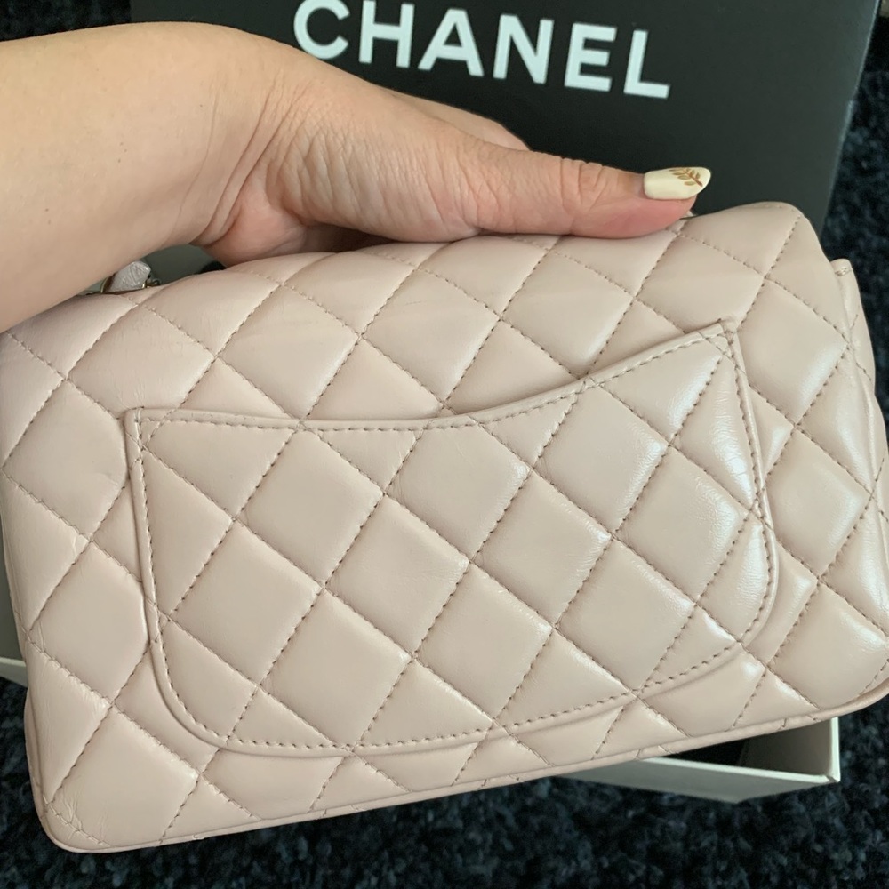 Chanel classic mini flap shoulder crossbody bag - Picture 3 of 12